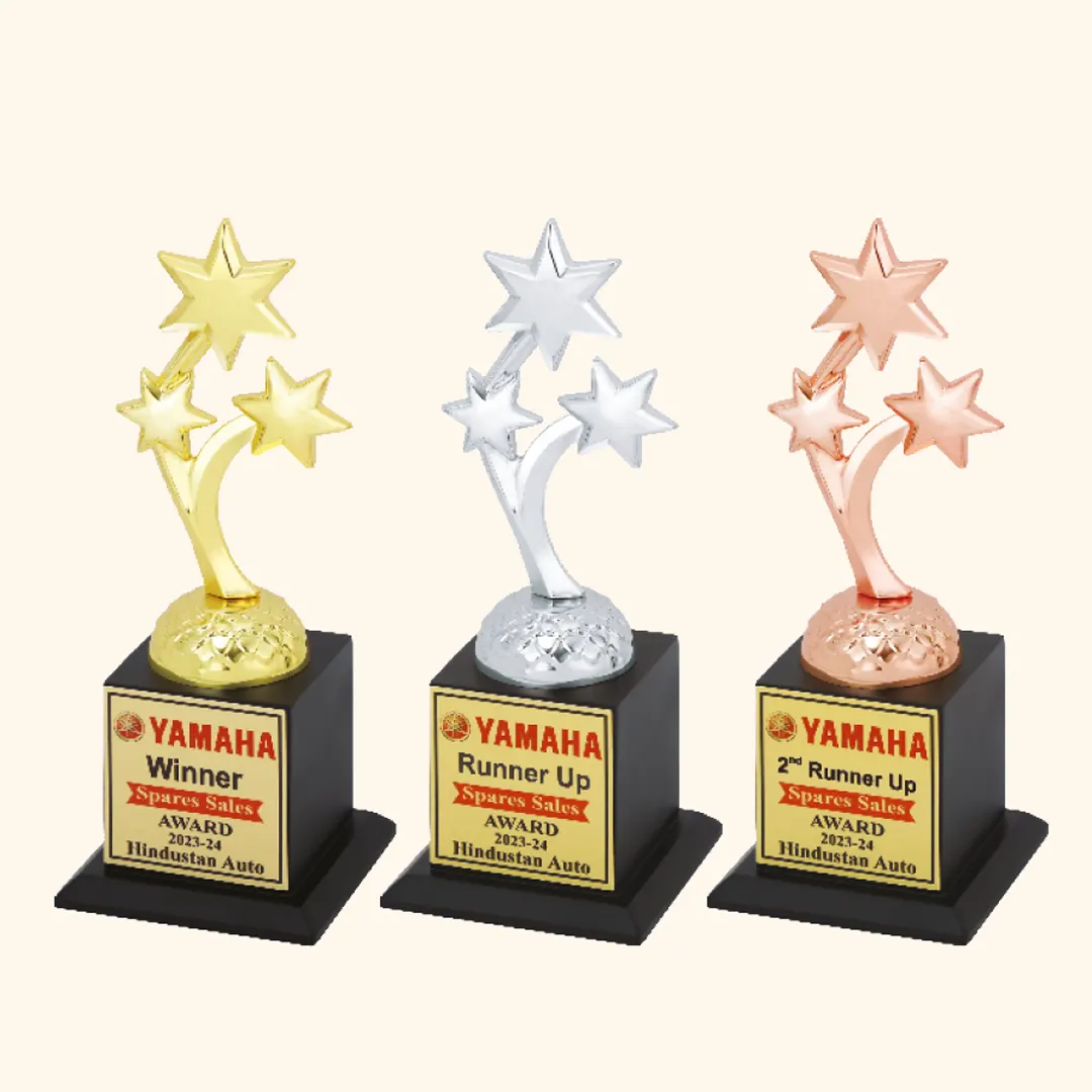 YAMAHA- PI 26-968 (GOLD, SILVER, BRONZE) (10.5" x 4")